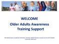 Older Adults Awareness Training Support PowerPoint PPT Presentation