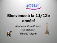 Bienvenue 