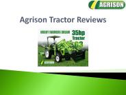 Agrison Tractors Reviews