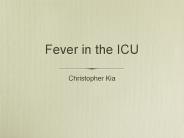 Fever in the ICU