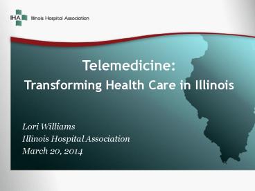 Telemedicine: Transforming Health Care in Illinois