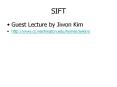 SIFT PowerPoint PPT Presentation