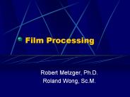 Film Processing
