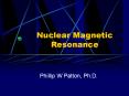 Nuclear Magnetic Resonance PowerPoint PPT Presentation