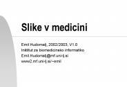 Slike v medicini