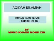 AQIDAH ISLAMIAH