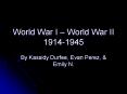 World War I  PowerPoint PPT Presentation