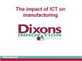 The impact of ICT on manufacturing PowerPoint PPT Presentation