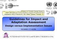 Guidelines for Impact and