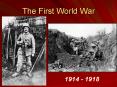 The First World War PowerPoint PPT Presentation