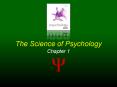 The Science of Psychology PowerPoint PPT Presentation