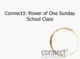 Connect3: Power of One Sunday School Class PowerPoint PPT Presentation