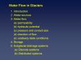 Water Flow in Glaciers PowerPoint PPT Presentation