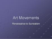 Art Movements