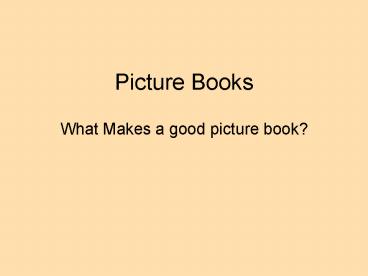 Picture Books