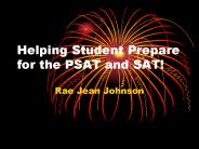 Helping Student Prepare for the PSAT and SAT!