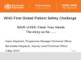 WHO First Global Patient Safety Challenge PowerPoint PPT Presentation