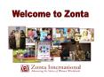 Welcome to Zonta PowerPoint PPT Presentation
