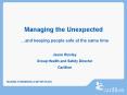 Managing the Unexpected PowerPoint PPT Presentation