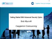 Getting Started With Advanced Security Option