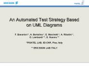 An Automated Test Strategy Based on UML Diagrams