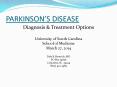 PARKINSON PowerPoint PPT Presentation