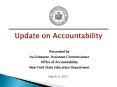 Update on Accountability PowerPoint PPT Presentation
