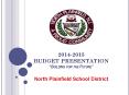 2014-2015 BUDGET PRESENTATION  PowerPoint PPT Presentation