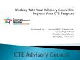 CTE Advisory Council PowerPoint PPT Presentation