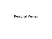 Personal Memex