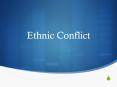 Ethnic Conflict PowerPoint PPT Presentation