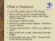 What is Hinduism?