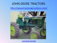 John Deere Tractors
