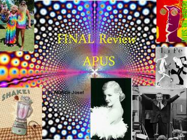 FINAL Review APUS