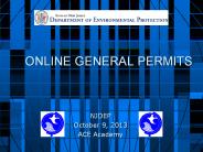 ONLINE GENERAL PERMITS