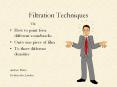 Filtration Techniques PowerPoint PPT Presentation