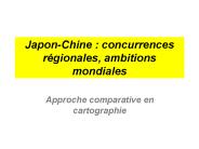 Japon-Chine : concurrences r