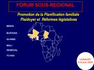 Promotion de la Planification familiale  Plaidoyer et R
