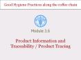 Product Information and Traceability / Product Tracing PowerPoint PPT Presentation