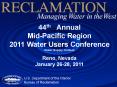 44th  Annual Mid-Pacific Region 2011 Water Users Conference Water Supply Outlook PowerPoint PPT Presentation