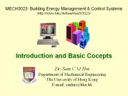 Introduction and Basic Cocepts