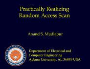 Practically Realizing Random Access Scan