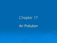 Air Pollution