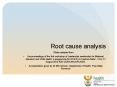 Root cause analysis PowerPoint PPT Presentation