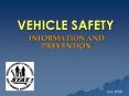 VEHICLE SAFETY PowerPoint PPT Presentation