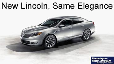 New Lincoln, Same Elegance