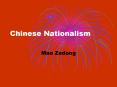Chinese Nationalism PowerPoint PPT Presentation