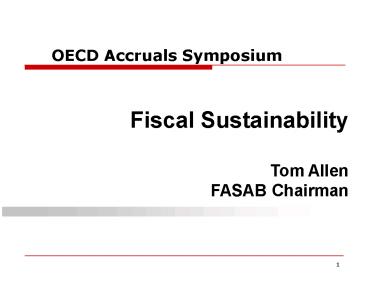 OECD Accruals Symposium
