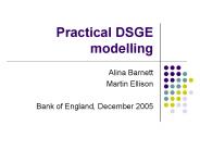 Practical DSGE modelling