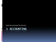 1 Accounting - Best Accounting & Tax Services